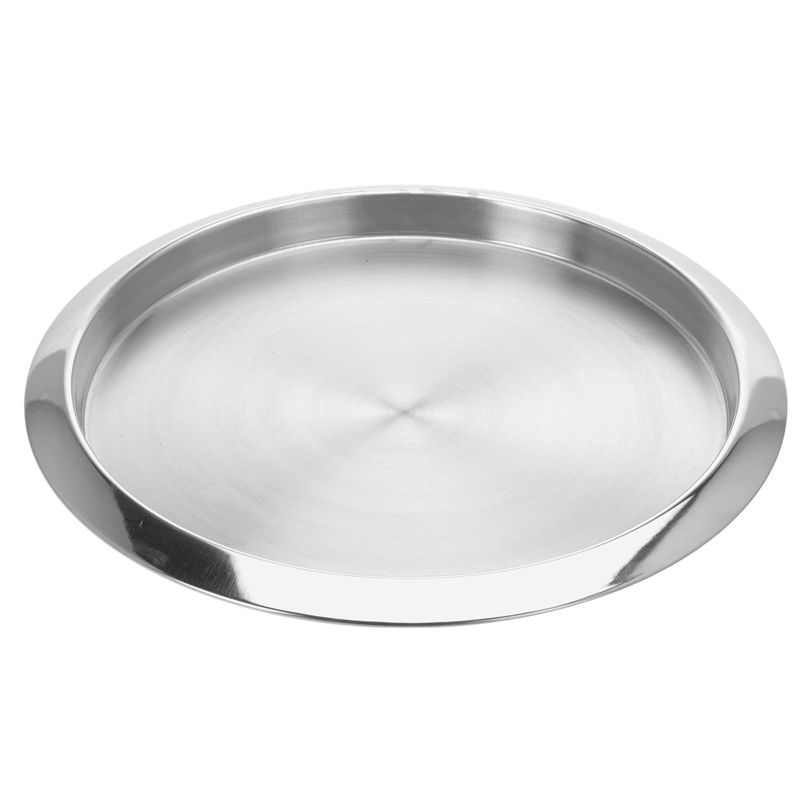 Vassoio Da Portata Rotondo In Argento - Diametro 32 Cm, Antigraffio - Foto 6
