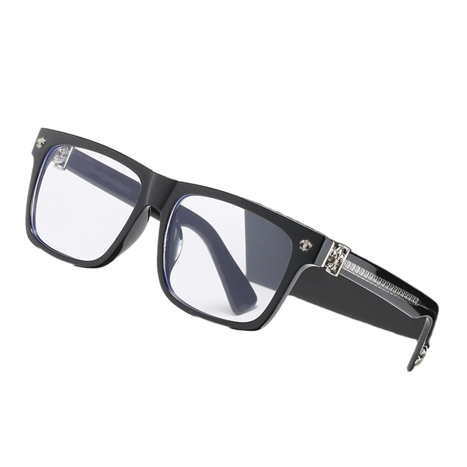 Unisex TR90 Prostokąt Pełna Obręcz Mężczyźni Komputer Anti Blue Ray Recepta Krótkowzroczność Okulary Optyczne Okulary Ramka Kobiety, Przezroczysty, rozmiar uniwersalny