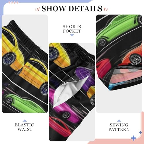 Pajama Bottoms, Pajamas Pant Sport Cars Lounge Wear Casual Cartoon Colorful Sleep Long Pants Soft Pjs Sleepwear4