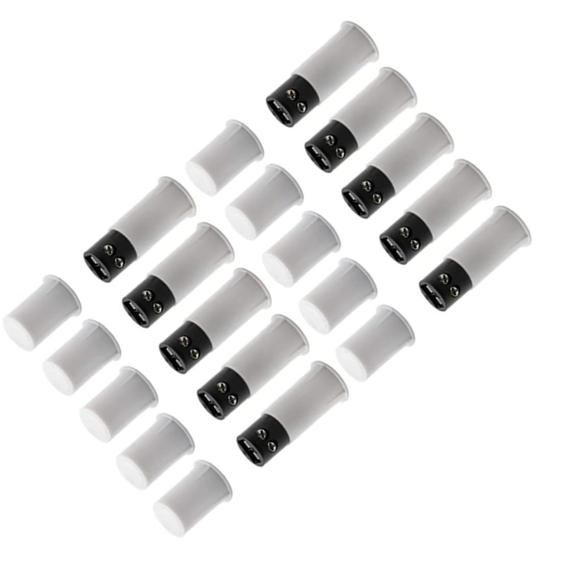 MC-33C NC - Interruptor magnético de lengüeta empotrable para puerta y ventana, interruptor de puerta Magneti, sensor de contacto, para seguridad del hogar y sistemas de alarma antirrobo, (10 juegos)
