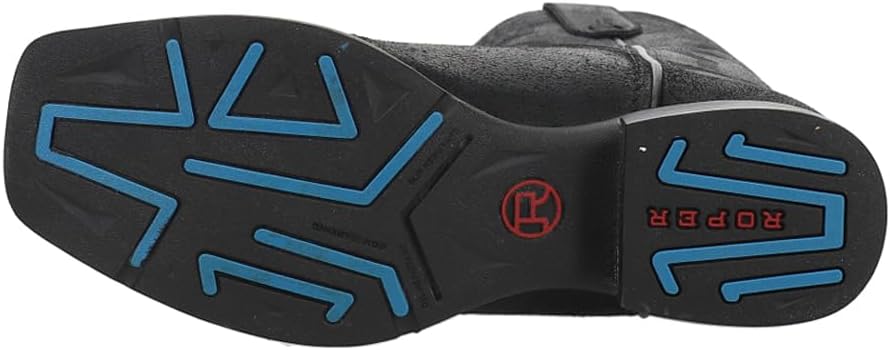 Roper Women's Monterey Western Boot, Black 1, 10.5 - Image 5