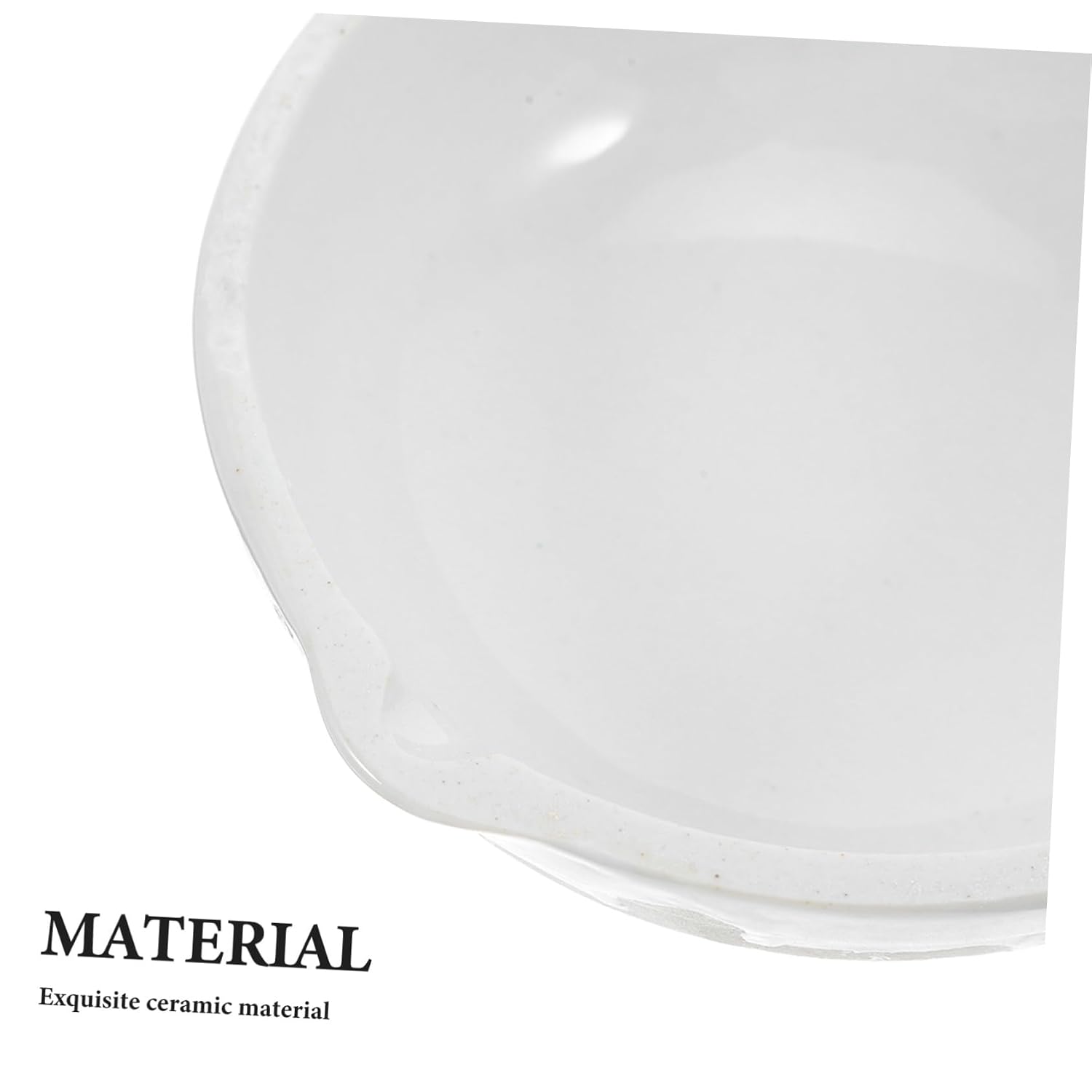 2pcs Porcelain Evaporating Dish Flat Bottom Lab Trays for Laboratory Experiments 100mm Evaporating Bowl with High Temperature Resistance