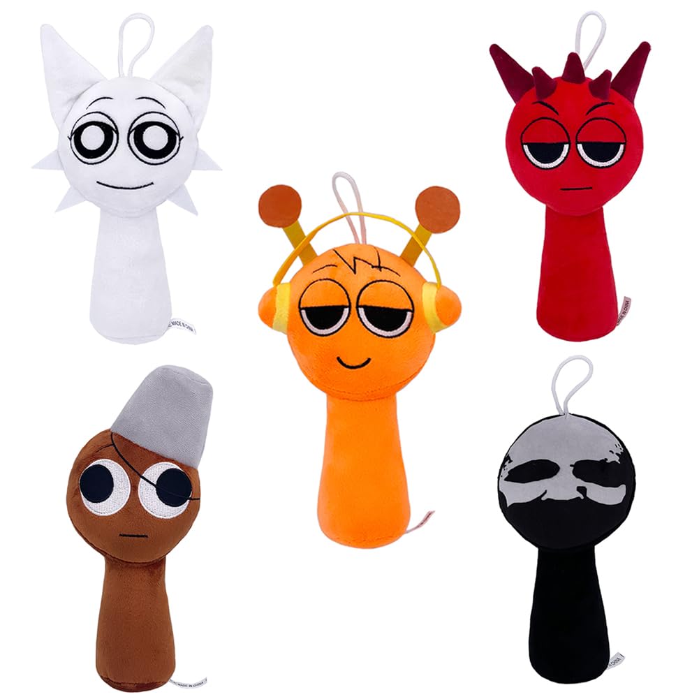 Amazon.co.jp: スプランキー ぬいぐるみ 人形 ドール 5体セット 