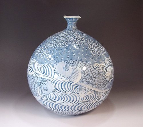 Amazon.co.jp: 有田焼・伊万里焼｜花瓶陶器・花器・壺｜贈答品｜高級