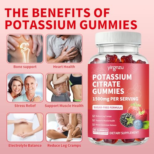 Yirgnzu Potassium Citrate Gummies
