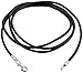 Produktbild Nenalina Damen Halskette als Seidenband in schwarz, mit Karabiner Verschluss aus 925 Sterling Silber, 803019-1 (45)