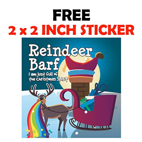 Reindeer Barf Rainbow Lace Licorice Funny Unique Christmas Stocking Stuffer Gag Birthday Girl, Boy And Teens Candy Gift #TOP2
