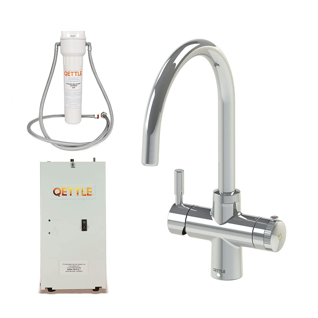 QETTLE 4in1 Instant Boiling Water Tap True Boiling, Filtered Cold