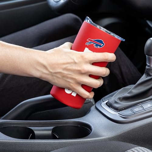 Image of Rico Industries NFL Football Soft Touch, Easy Grip Tumbler
