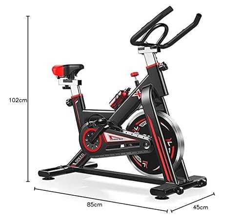 Bicicleta Spinning Mecânica New Speed Q50 Vermelha/Preta