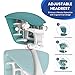 OFFICE LOGIX SHOP Embody Headrest Compatible with Herman Miller Embody Chair (Galaxy Fabric/White Frame)