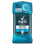 Degree Adrenaline Series Anti-Perspirant and Deodorant Invisible Solid for Men, Cool Rush, 2.7 Ounce