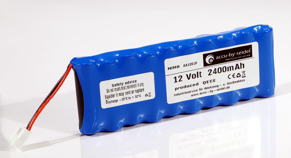 3X Ersatz - Akku Geeignet Für Rollladensteuerung NiMH Varta AA 12,0 V / 2100mAh - Für Dachfenster, Rollladen, ROTO ZEL 12V/2,1 Ah WDT-S RT2 SF G2/G3/G4 Roto Akku