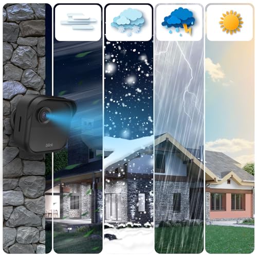 Silicone Case Cover for All-New Blink Outdoor 4 (4th Gen), Weatherproof Silicone Case Provides Full Camera Protection, for All-New Blink Outdoor 4 Home Security Camera Black, 5 Pack by HOGEE - Used condition - Image 4