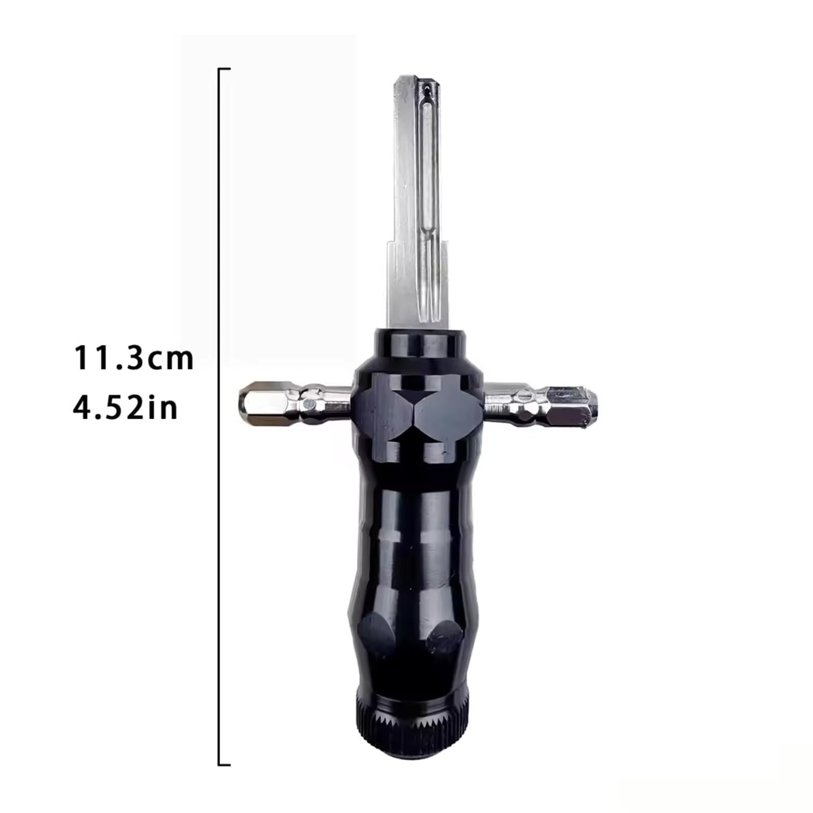 Kit de ganzúas para cerradura tubular: herramienta de desbloqueo de precisión 9 en 1 con llaves intercambiables de acero inoxidable, compatibilidad multi-bloqueo, diseño portátil para cerrajeros