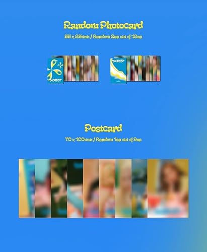 Miniatura 6 de DREAMUS Kep1er DOUBLAST 2 Mini álbum Jewel Versión Contenido+Póster+Seguimiento Sellado (aleatorio)