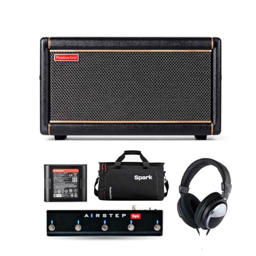 Positive Grid Spark2 �P�[�X���t�b�g�X�C�b�`���w�b�h�z�����o�b�e���[ �Z�b�g Black �M�^�[�A���v �x�[�X �G���A�R�Ή� 50W �|�W�e�B�u�O���b�h