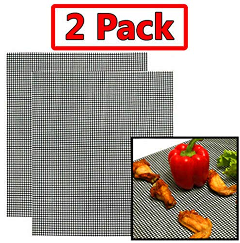 T'nB Parrilla para Barbacoa de 2 Piezas Parrilla Antiadherente Bandeja para Barbacoa de PTFE