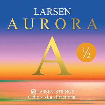 LARSEN STRINGS Aurora Cello Strings medium A 1/2 Medium