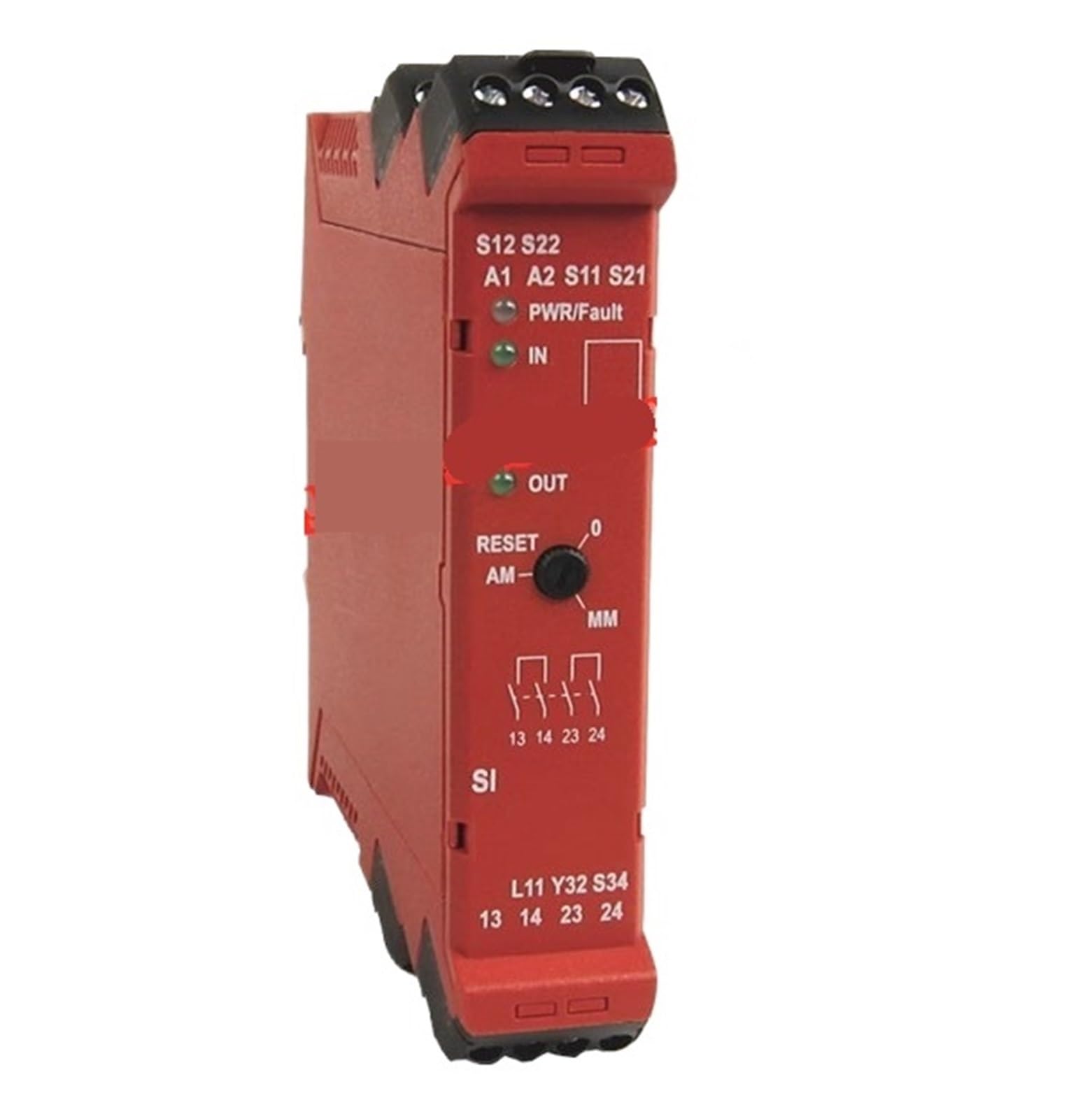 Relais de sécurité 440R-S12R2 pour coupure d'urgence immédiate