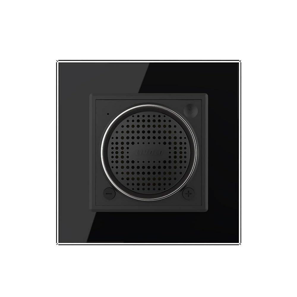 Luxus-Time LIVOLO Bluetooth Lautsprecher Sound Stereo Box Mini Speaker Einbaulautsprecher Wandlautsprecher UP inkl. Glasrahmen