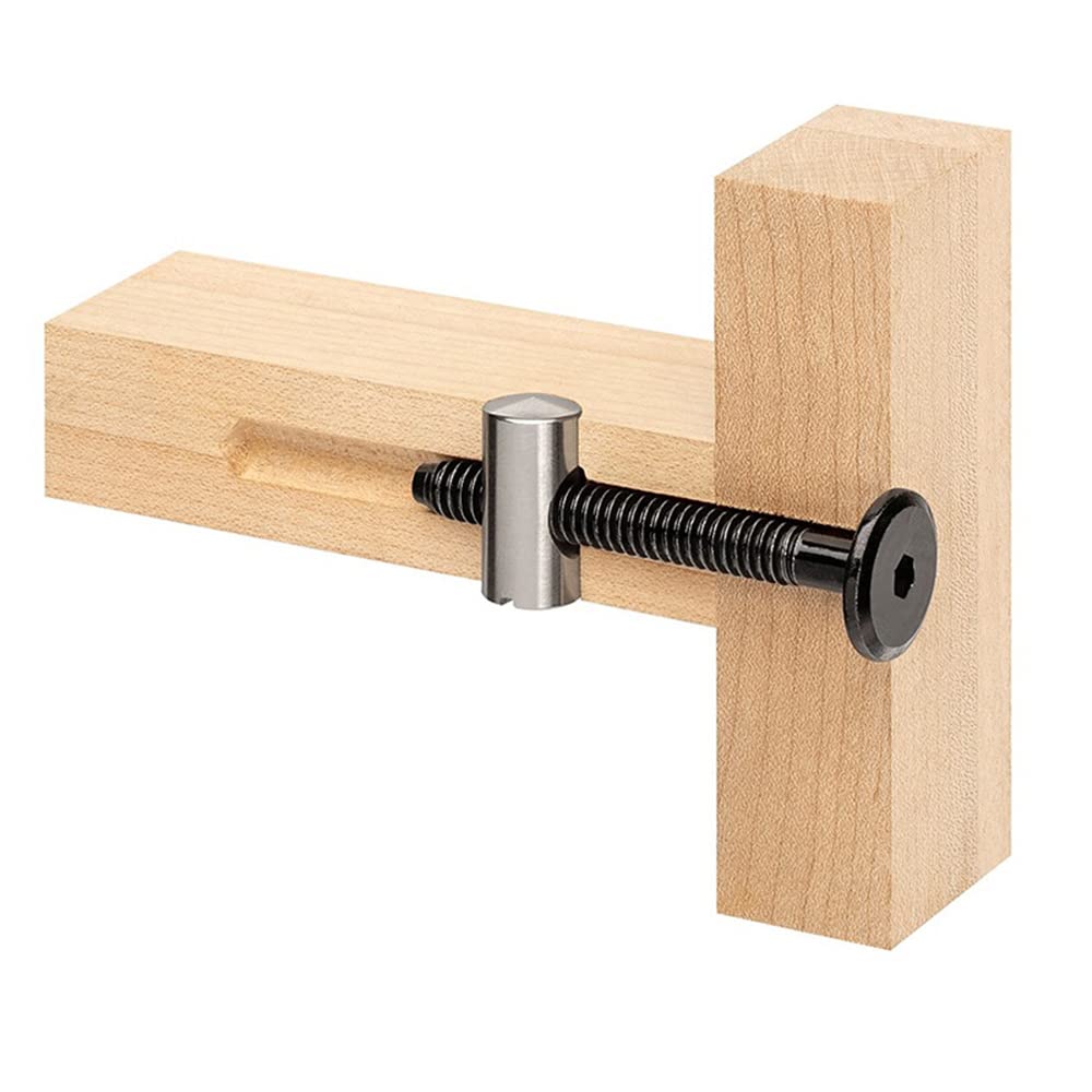 Puntatore per trapano regolabile 2-in-1 per falegnameria Kit di guida per trapano con tasselli per falegnameria con 4 fori Pin da 6/8/10/12mm per viti per letti e armadi Puntatore per trapano