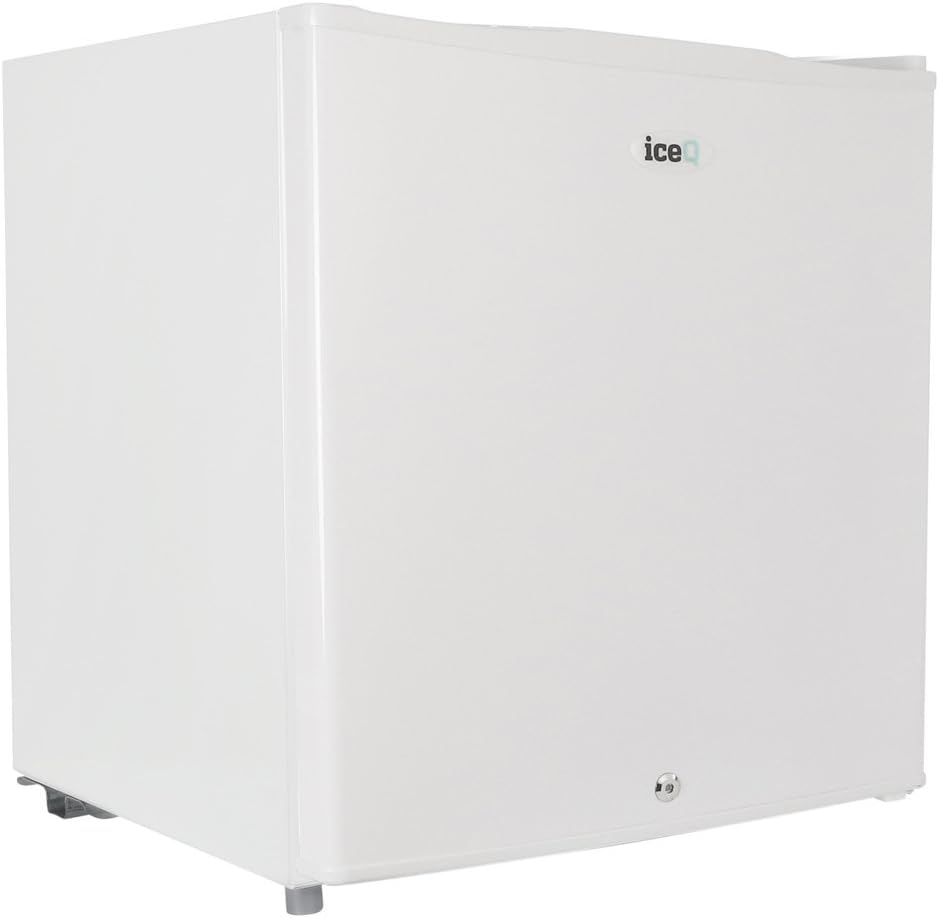 iceQ 48L Table Top Mini Drinks & Beer Fridge Lockable White A* Rated [Energy Class A+]