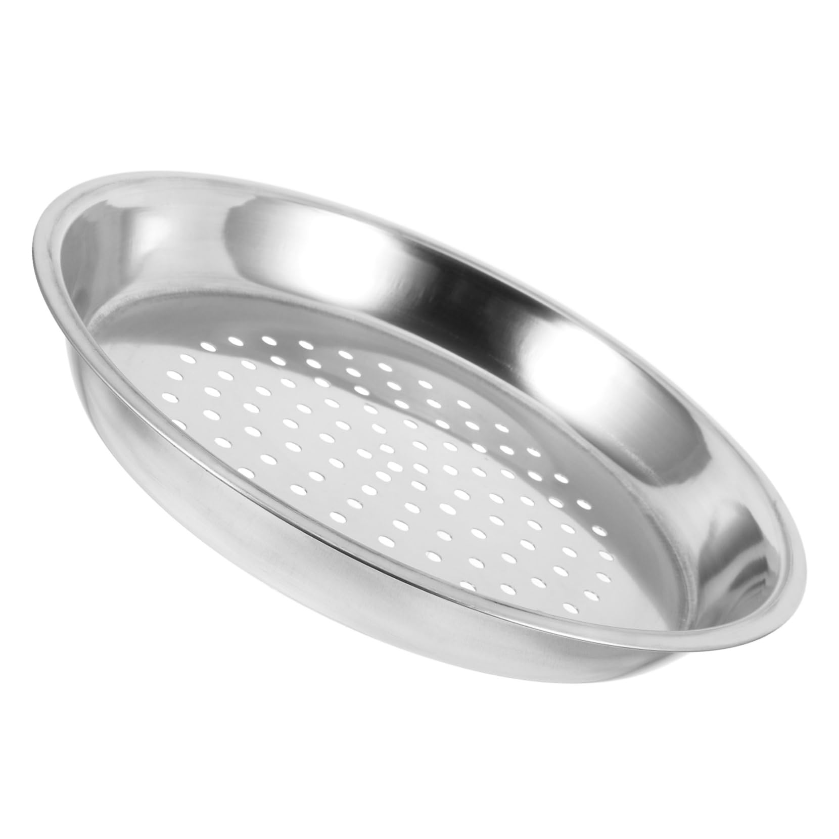Alipis Rejilla Para Vapor De Acero Inoxidable 30 Cm Bandeja Profunda Gruesa Para Vaporera Wok Cesta De Vapor Para Dim Sum Bollos y Verduras Utensilio Doméstico