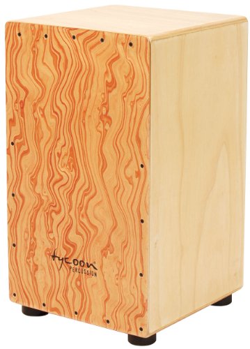 Tycoon Percussion 29 Series Siam Oak Cajon With Hand Painted Plywood Front Panel