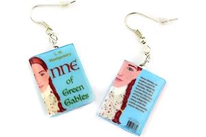 Anne of Green Gables Lucy MaudBner Pendant Necklace DimeNovel Classic Design Original Handmade Jewelry Handmade