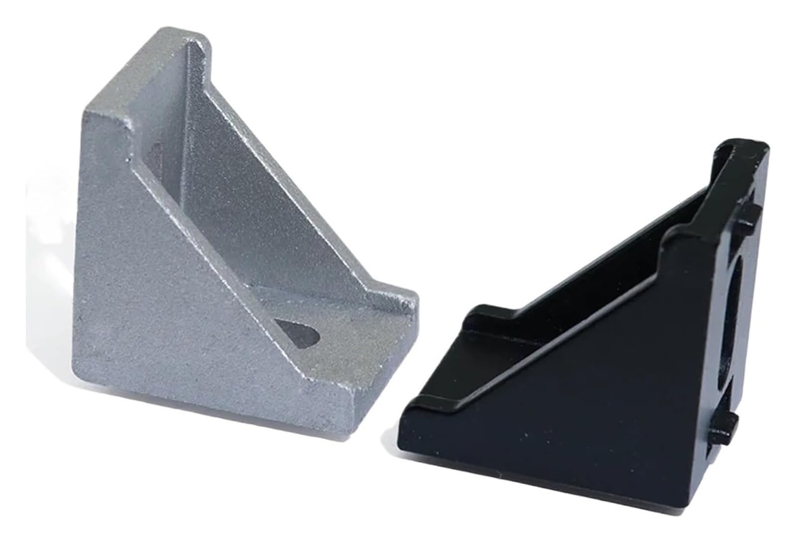 Voplivat Black 20Pcs Aluminum Profile Accessories Corner Brackets 3030 30X30 L Connector Multicolor