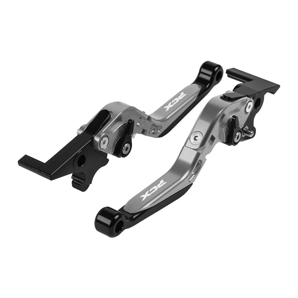 Vhhdsshso Titanium Motorcycle Clutch Brake Lever Motorcycle Foldable Brake Clutch Levers Adjustable Control Grip Bar Accessories For Ho&Nda Pcx125 Pcx150 Pcx160