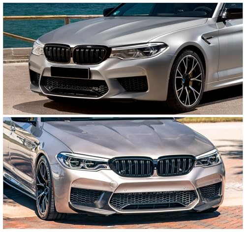 BDBO Front Grill Double Slats Grill Compatible with BMW 5 Series G30 by BDBO - Used condition - Image 7