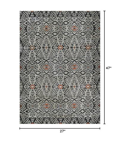 Couristan Dolce Mala Smoke Indoor/Outdoor Area Rug, 2'3" x 3'11"