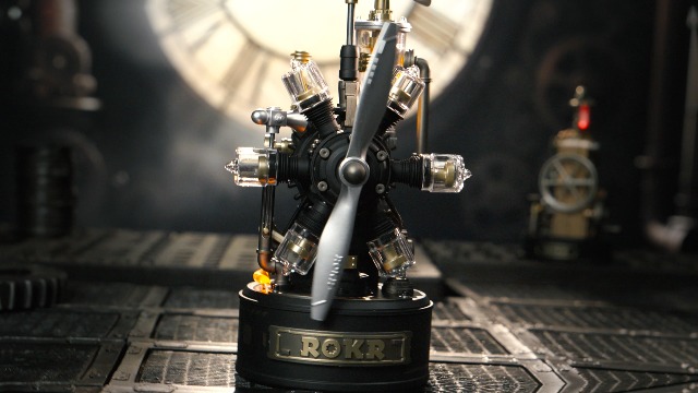 Amazon.com: ROKR Metal 3D Puzzle Mechanical Model Kits,Platsic DIY