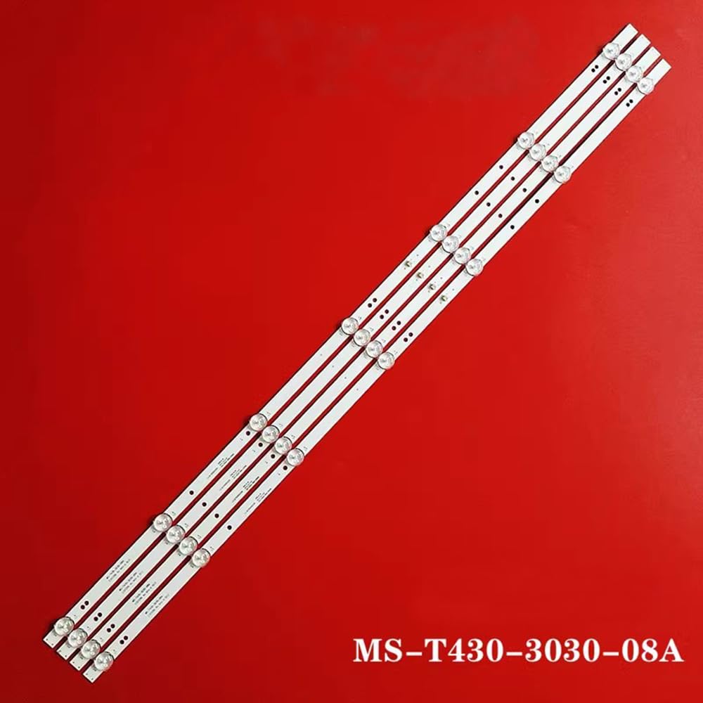 Barra di striscia per TV a LED da 42" MS-T430-3030-08A MS-T430 MC-32A06X 32A/321 (8 pezzi (2TV))