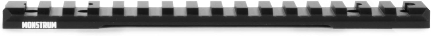 Monstrum Picatinny Rail for Savage Axis | Includes Both #6 and #8 Screws for Compatibility Across All Generation Savage Axis Models | Available in 0 MOA or 20 MOA
