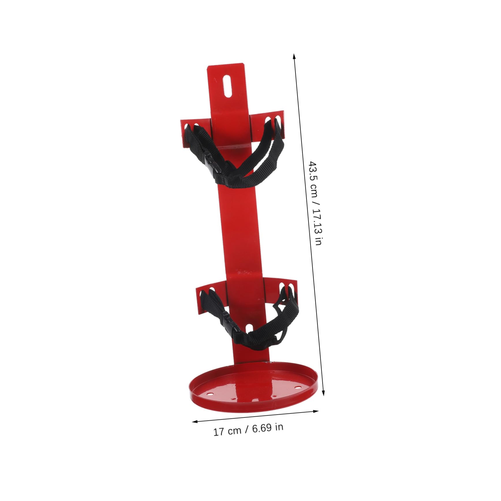 Angoily Soporte para Extintor de Incendios con Fijación Segura y Correa Resistente Montaje para Vehículos de Pasajeros y Autobuses Instalación Sencilla y Compatible con Varios de