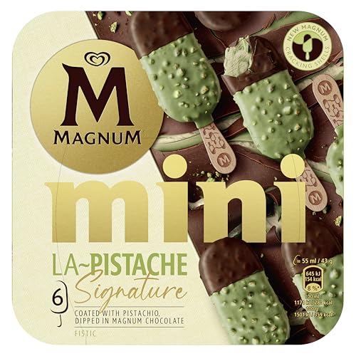 Magnum Helado Bombón Mini Signature Le Pistache Pistacho, 55ml x6
