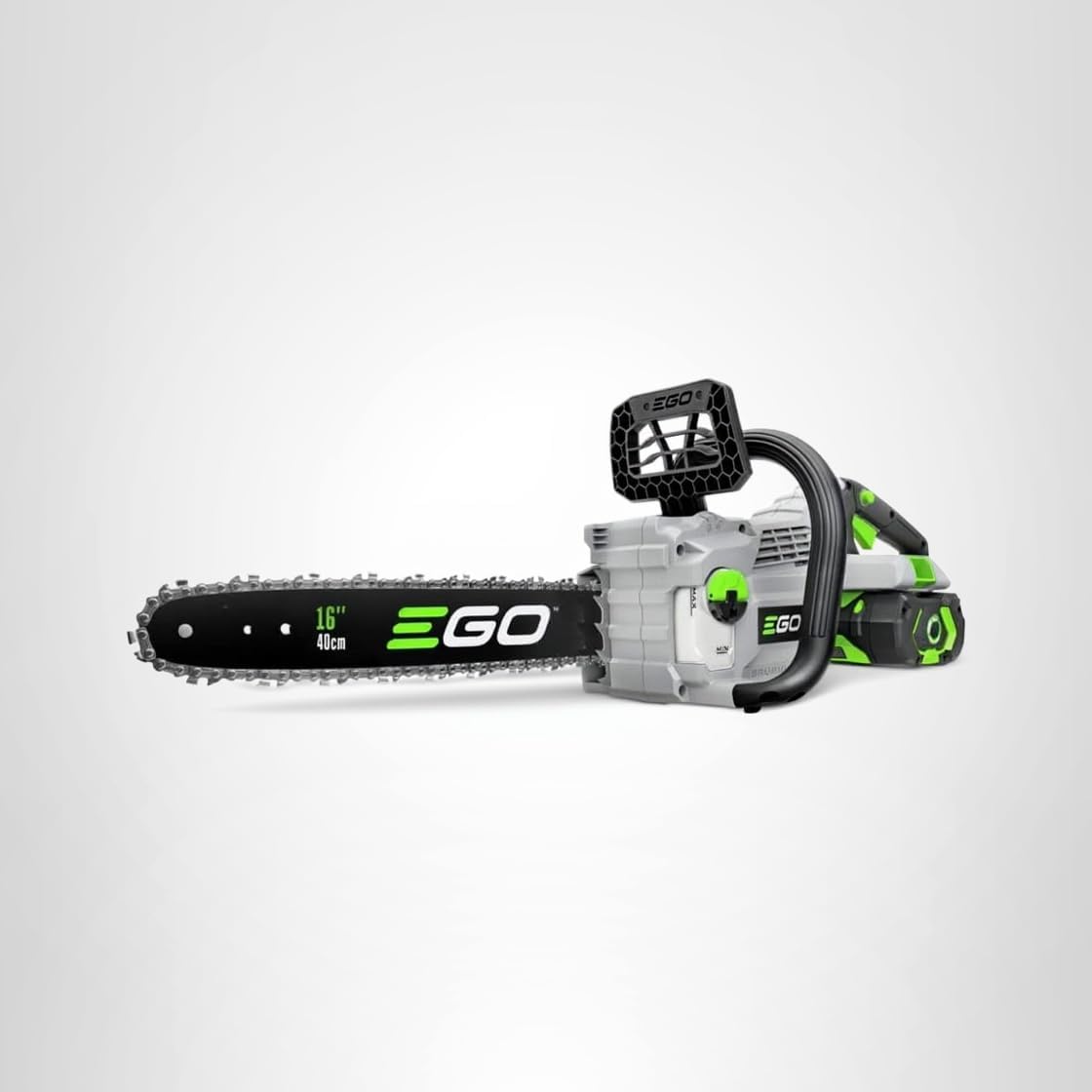 EGO POWER+ Chain Saw, 16” Battery Powered Chainsaw, Electric Cordless, Includes 56V 2.5Ah Battery and Charger – CS1611