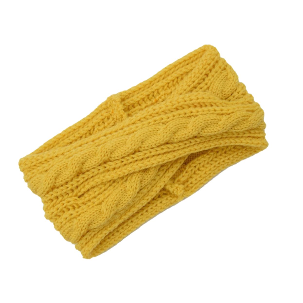 Didiseaon 9 Pz crochet fasce per le donne fasce di lana per le donne incrociata per da donna tenere caldo per copricapo