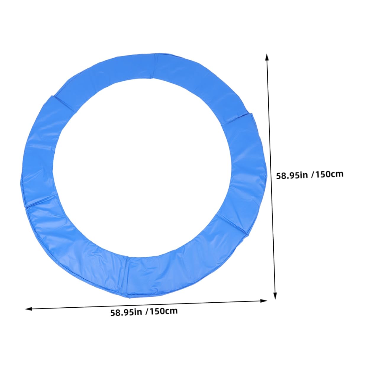 BESPORTBLE Trampoline Edge Cover Trampoline Spring Cover Comprehensive Protection Against Rain and Sunlight
