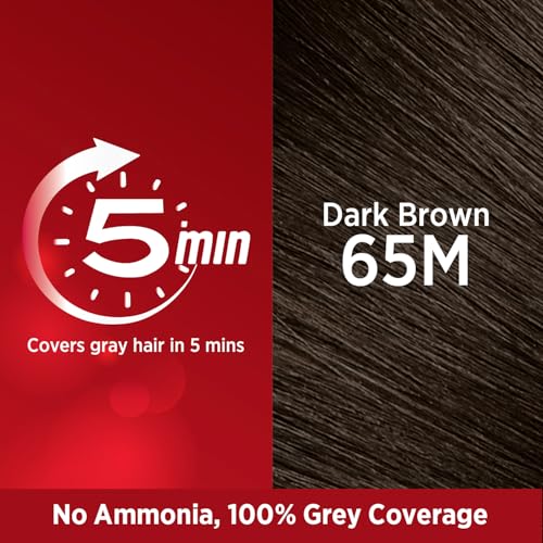 Image of Revlon Top Speed Hair Color For man- Dark Brown 65M (with Outrageous Conditioner 190 ml)