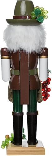 Miniatura 3 de Cascanueces viticultor de madera de Kurt Adler J1160, de 15 pulgadas