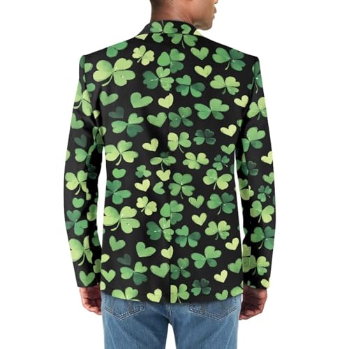 Men's Multicolor Blazer Jacket Xmas Casual One Button Holiday Business Suit with Pockets 8 Sizes2