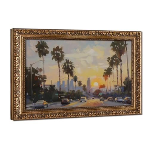 Toile Sunset Boulevard Los Angeles pour salon et chambre