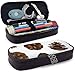 Produktbild Federmäppchen Pine Cones Isolated On White Leather Cute Pencil Case - Pencil Pouch Stationery Organizer Makeup Bag Perfect Holder