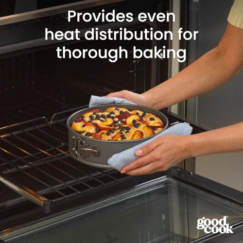 GoodCook Everyday Nonstick Steel Springform Pan, 9", Gray by GoodCook - Used condition - Image 6