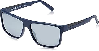 Timberland Rectangle Sunglasses for Men - Beige Lens, TB9156 91D