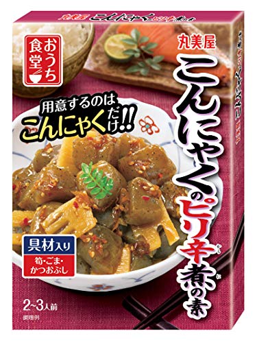 丸美屋 おうち食堂 こんにゃくのピリ辛煮の素 140g×10個